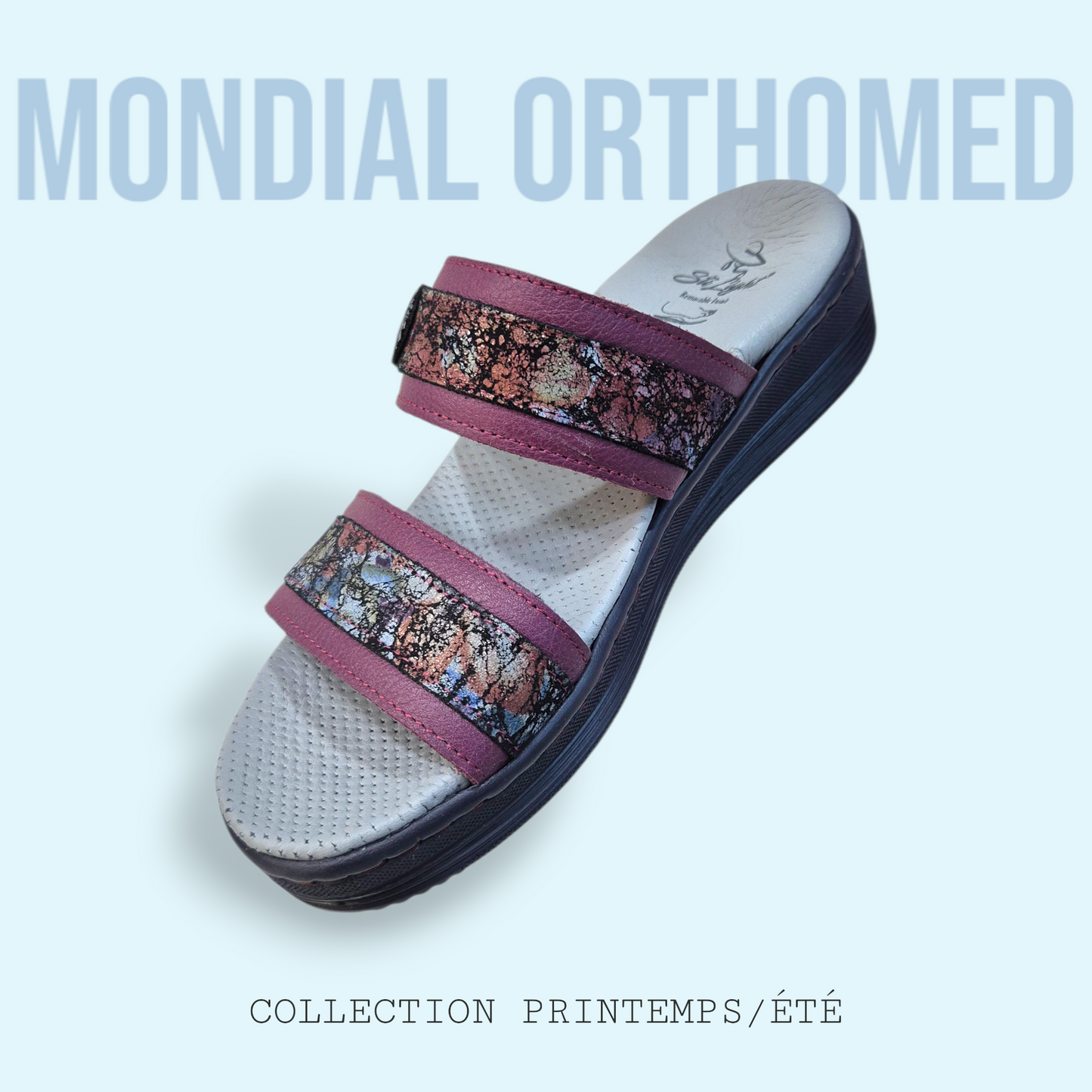 CLAQUETTE FEMME Aubergine STI FS02