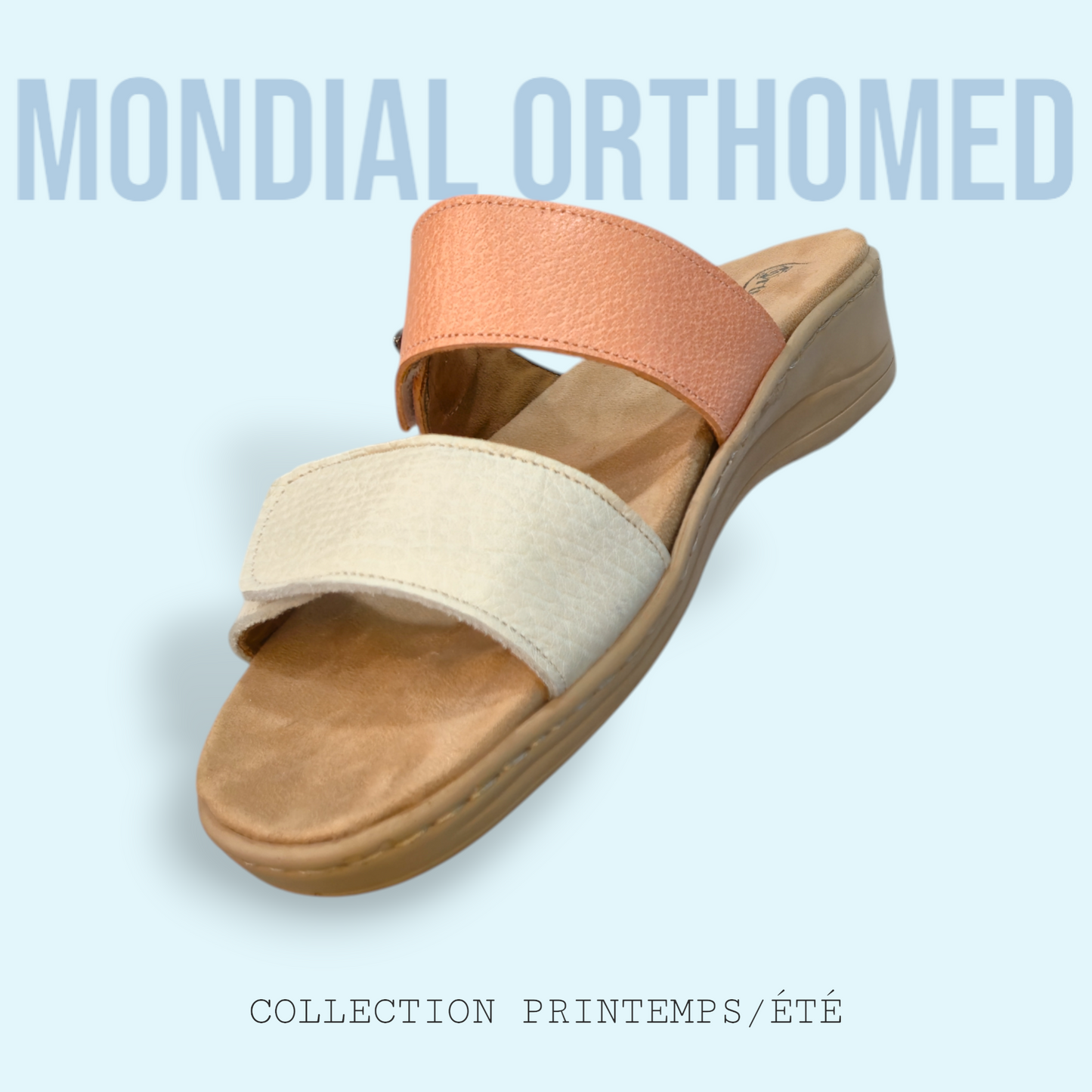 CLAQUETTE FEMME TAUPE Ortho-clac A200