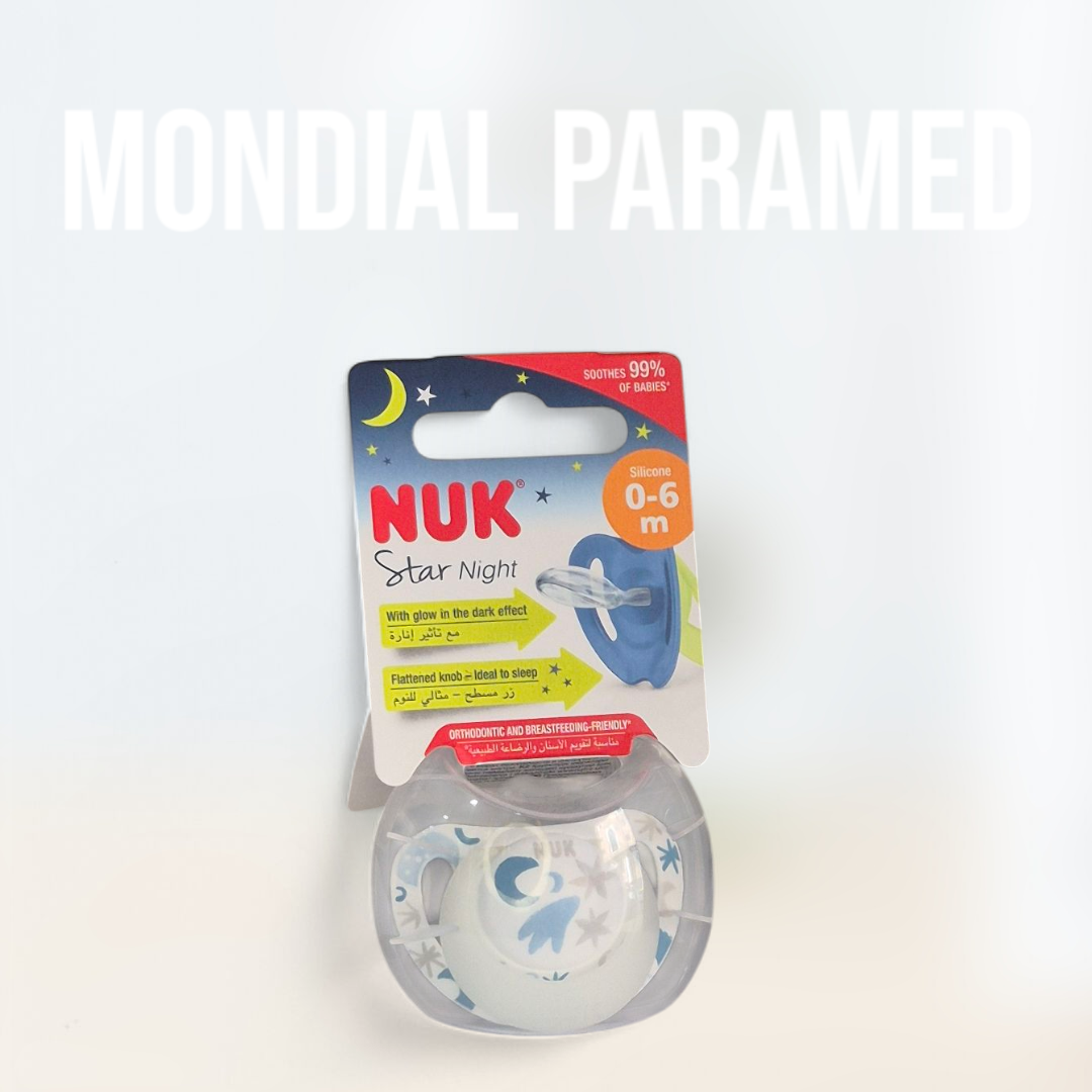 Nuk Sucette Star Night 0-6m