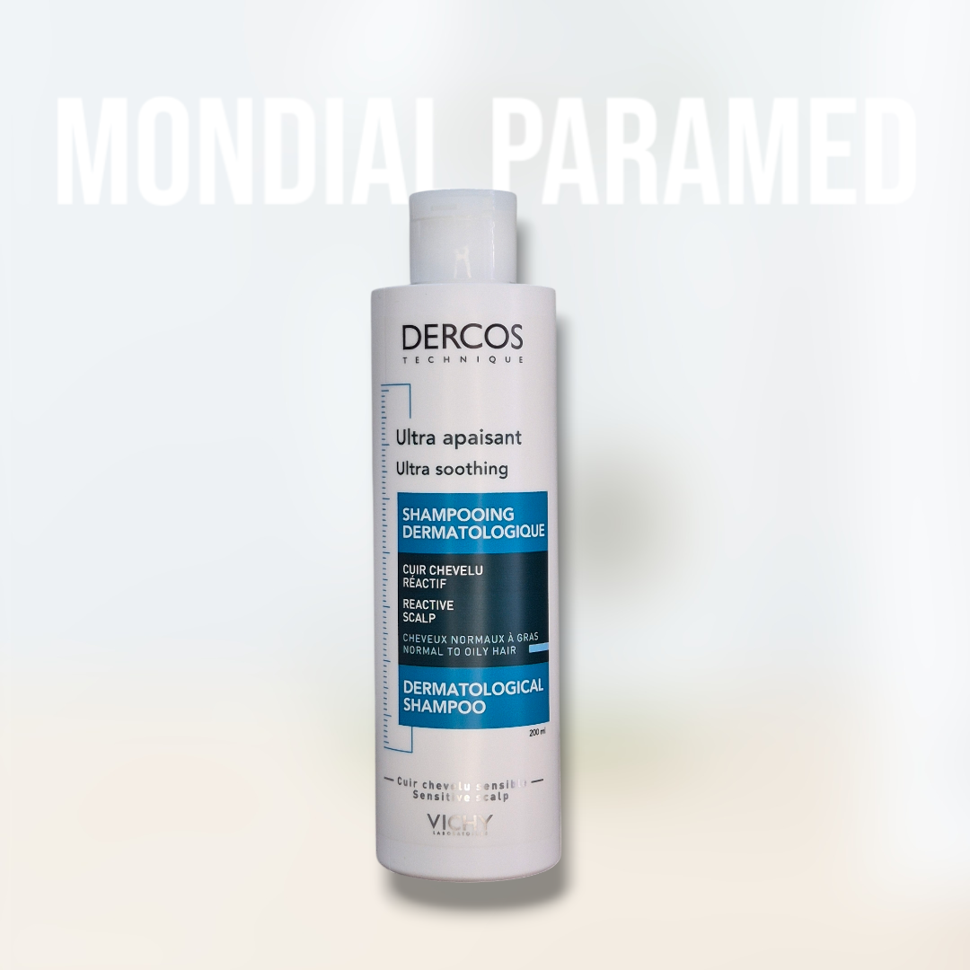 VICHY DERCOS SHAM SANS SULFATE CHX GRAS 5128