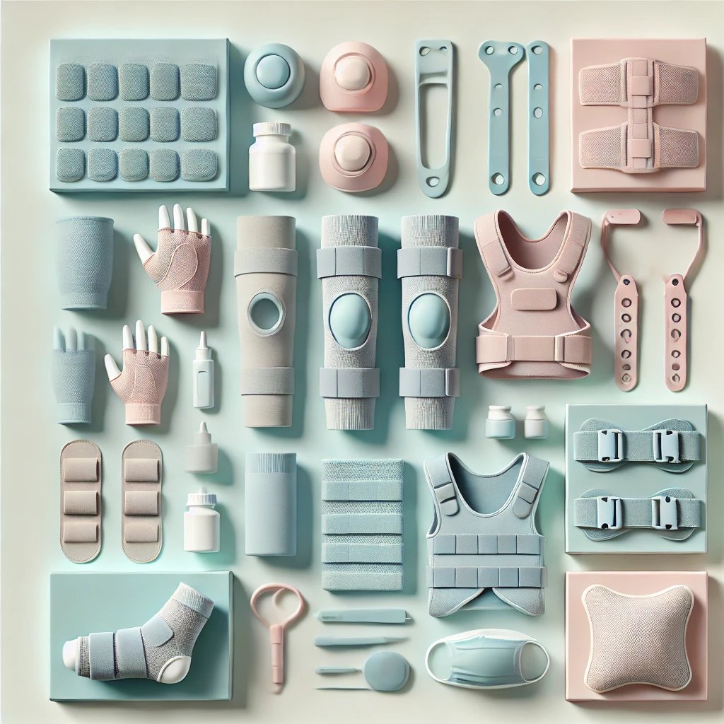 Accessoires d'orthopédie