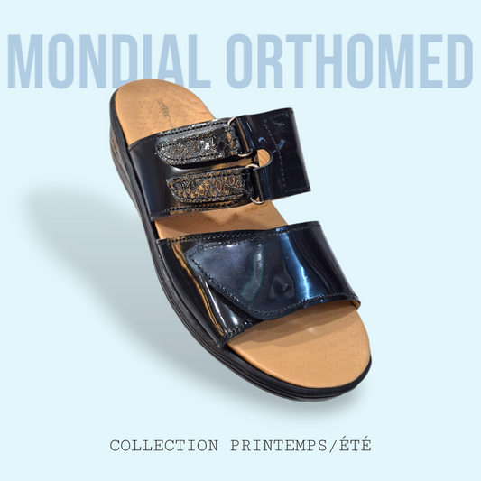 Sabot Femme Amovible Noir ORTHO-CLAQ A3-N