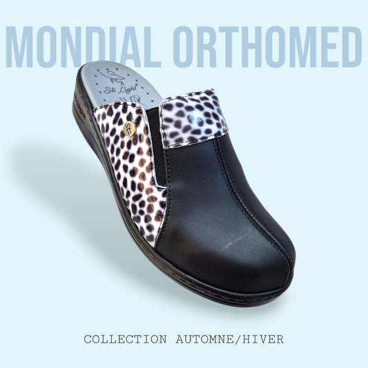 STI LIGHT EV010 SABOT NOIR 2 FEMME