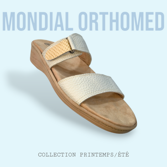 CLAQUETTE FEMME TAUPE Ortho-clac A100