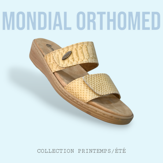 CLAQUETTE FEMME TAUPE Ortho-clac A200