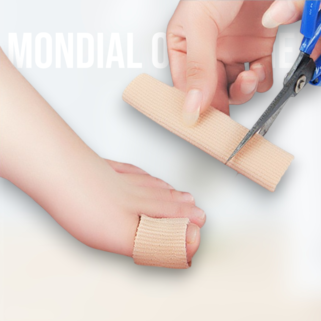 Tube Protecteur Orteil Découpable (Gel & Tissu)