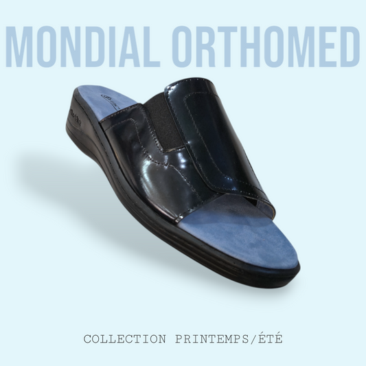 CLAQUETTE FEMME NOIR Ortho-clac HVN