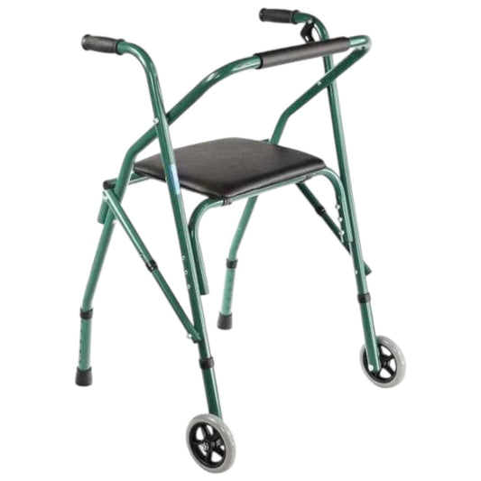 Déambulateur à deux roues avec assise MOM 914L