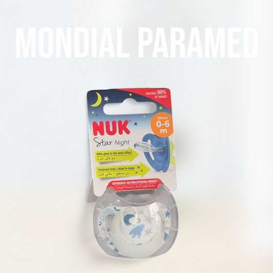 Nuk Sucette Star Night 0-6m