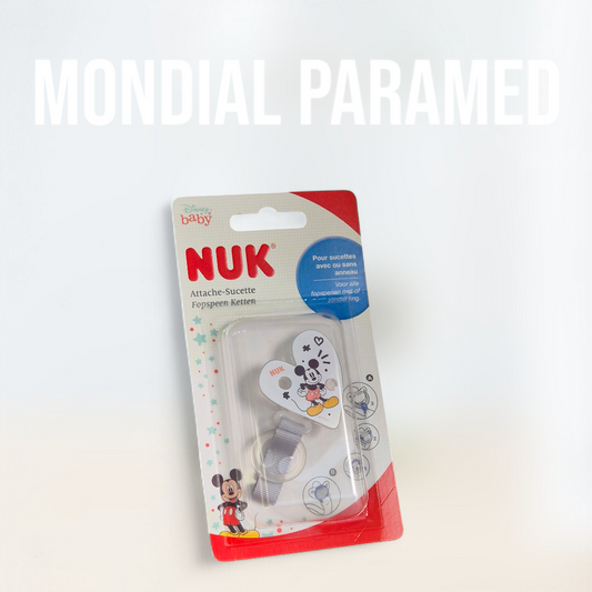 Attache-sucette Mickey ruban duo - NUK