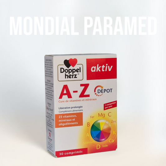 AKTIV A-Z VITAMINES ET MINERAUX 30 COMPRIMES