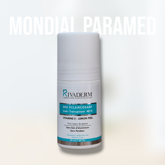 RIVADERM DEO ECLAIRCISSANT ANTI-TRANSPIRANT 48H 50ML