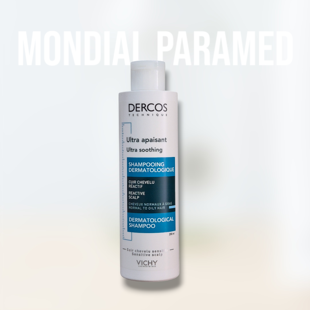 VICHY DERCOS SHAM SANS SULFATE CHX GRAS 5128