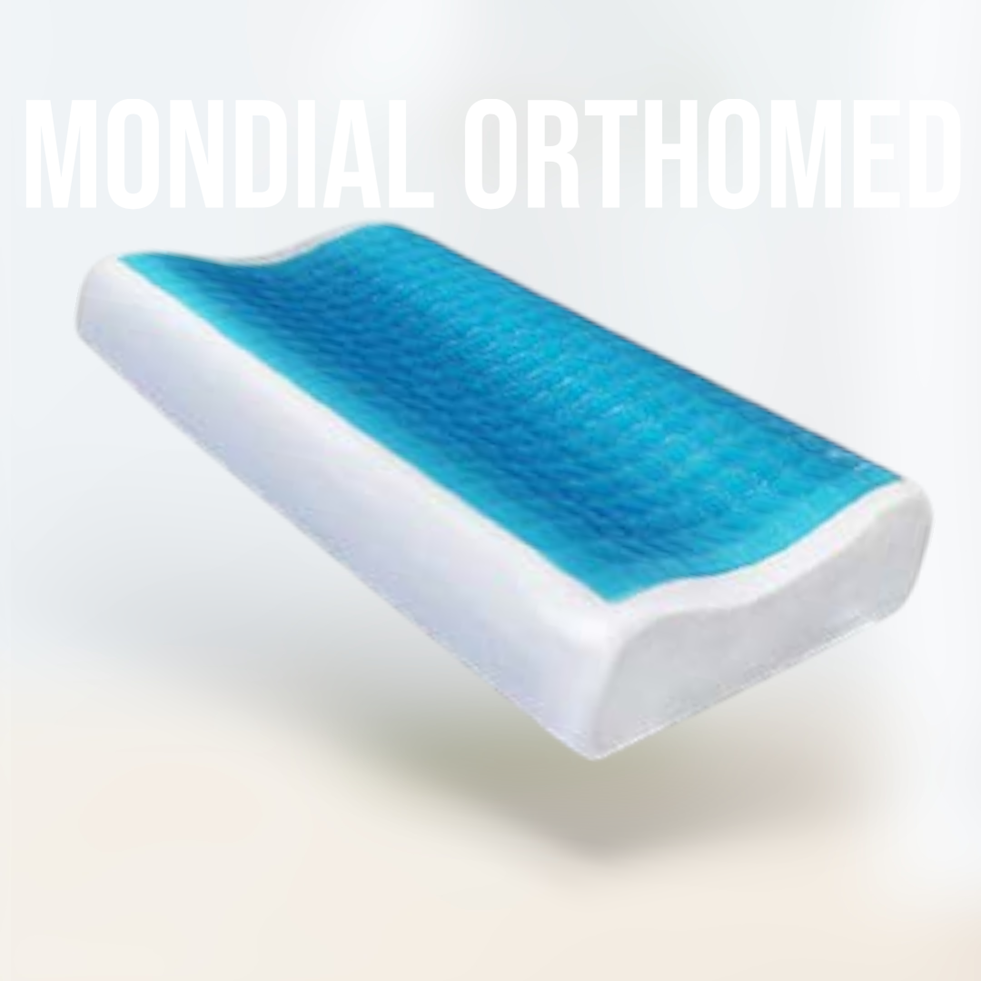 Oreiller Cervical Ergonomique avec Gel Rafraîchissant